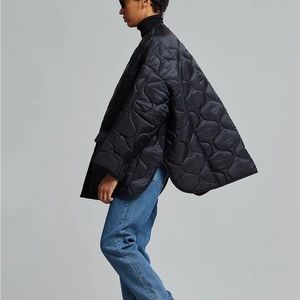 The Frankie Shop quilted Teddy jacket